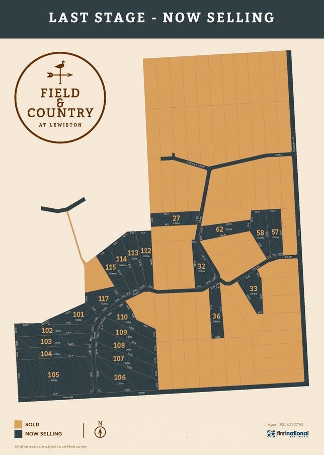 [Land for Sale] 3 Estates in Lewiston SA 5501 OpenLot